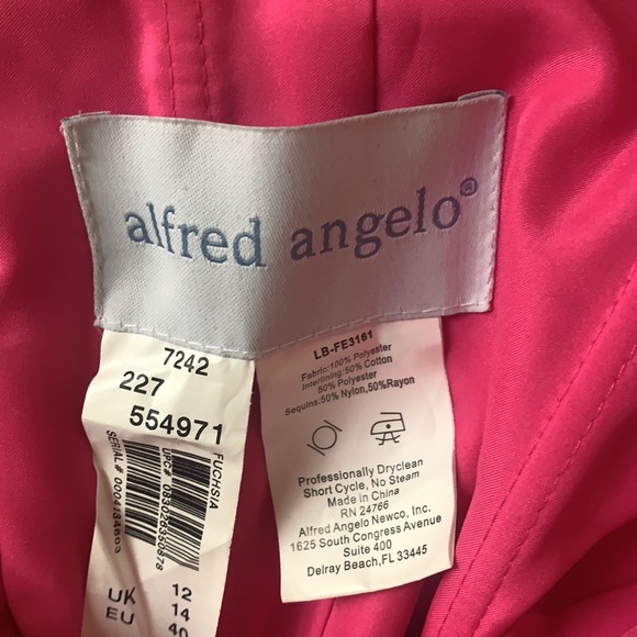Alfred Angelo Size 12 Bridesmaid Dress - Picture 6 of 8